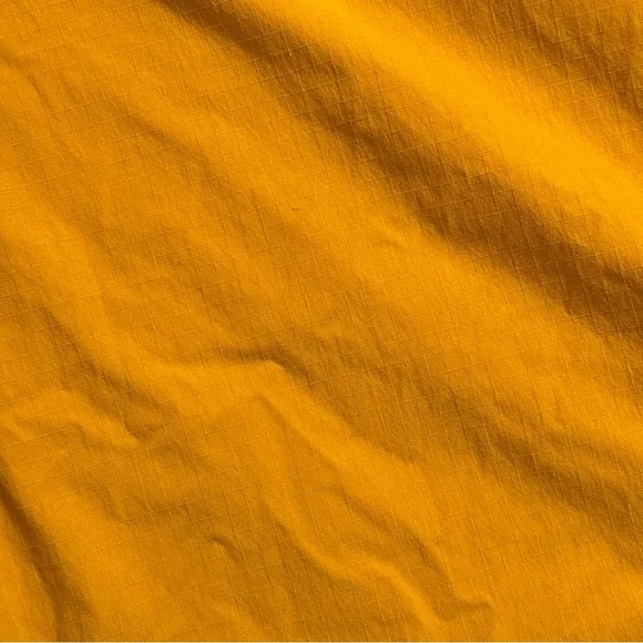 Duluth Trading Co Women's Heirloom Garden Bib Overall Shorts XXL Mustard Yellow - Picture 11 of 15